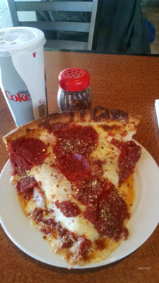 Chicago deep dish pizza