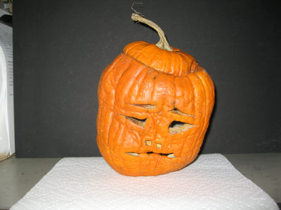 Tired pumpkin